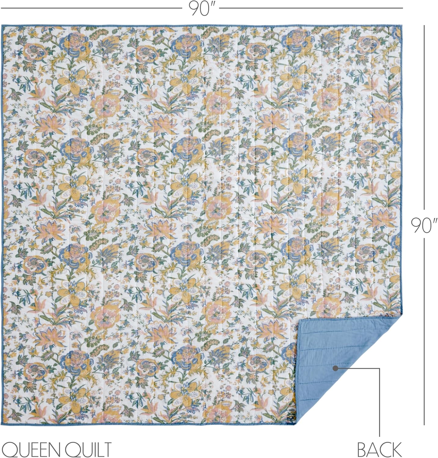 VHC Brands Wilder 3 Piece Quilt Set 1