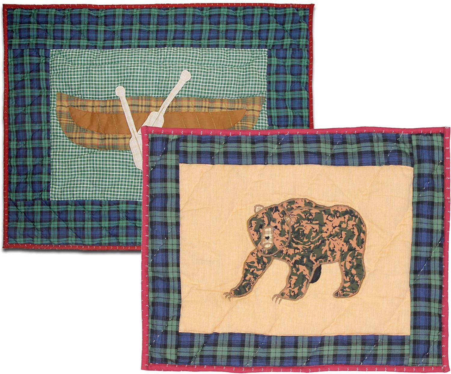 Patch Magic Quilt Set - 5 Piece Super Queen Comfort Collection