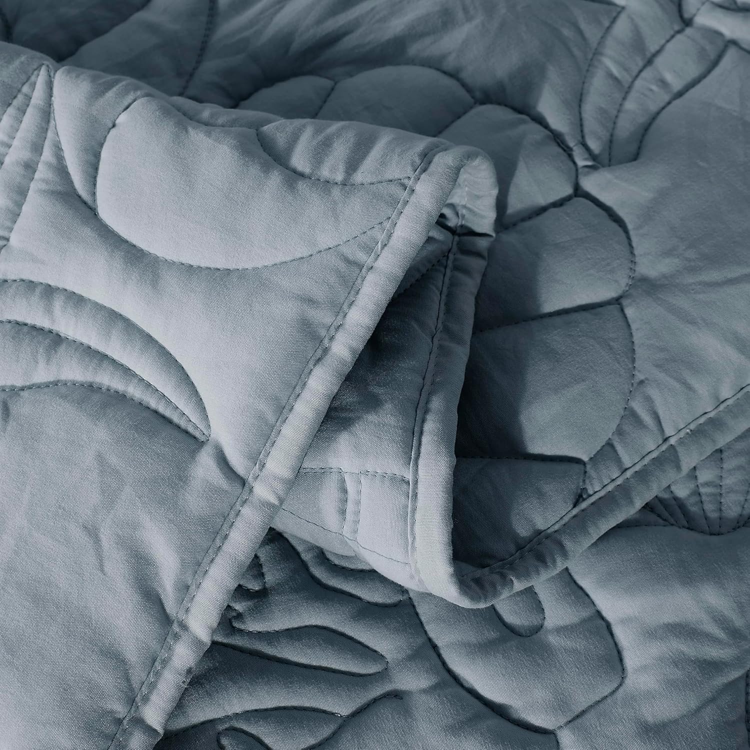 WDCOZY Coastal Beach Twin Quilt Set