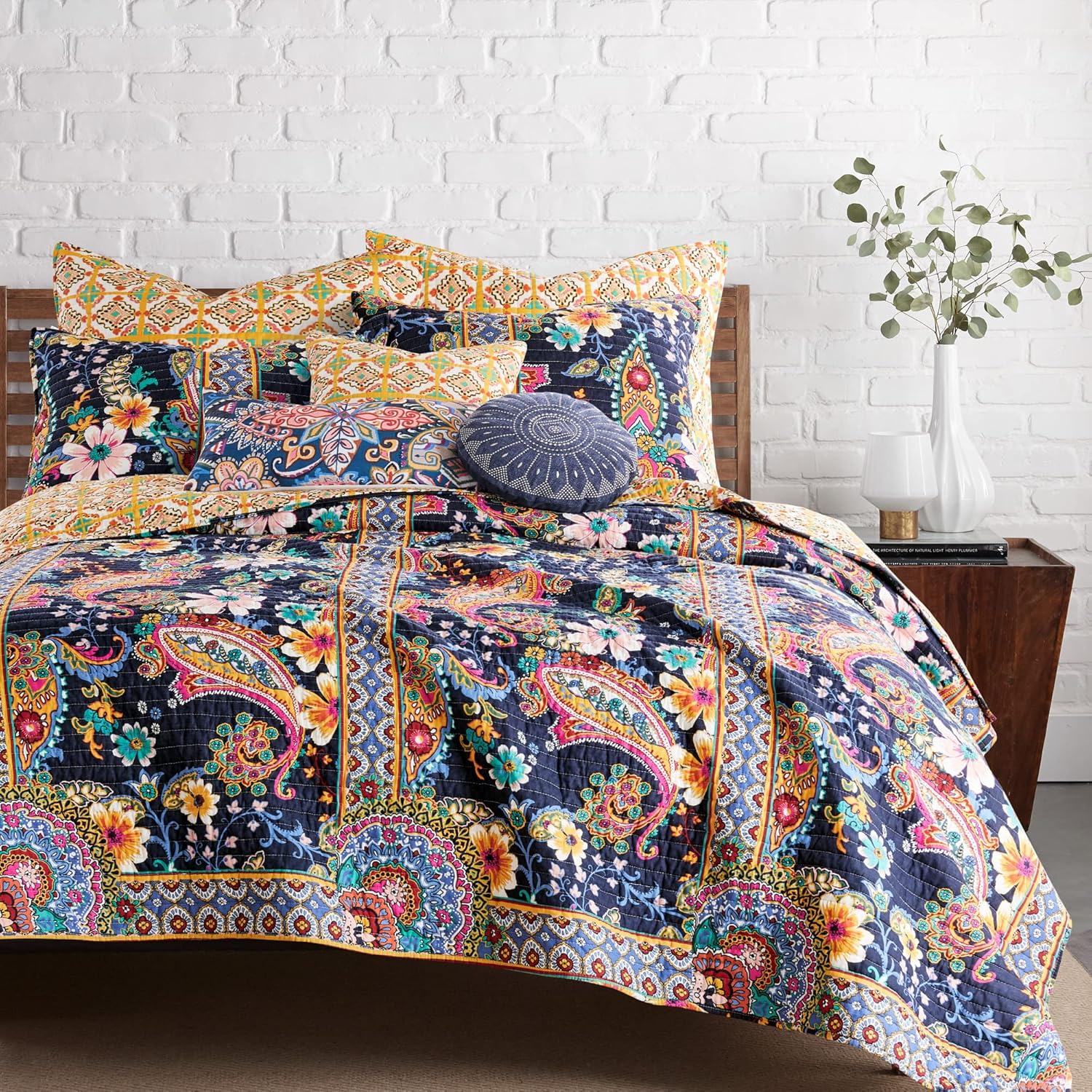 Levtex Home Bertelli Navy Quilt Set