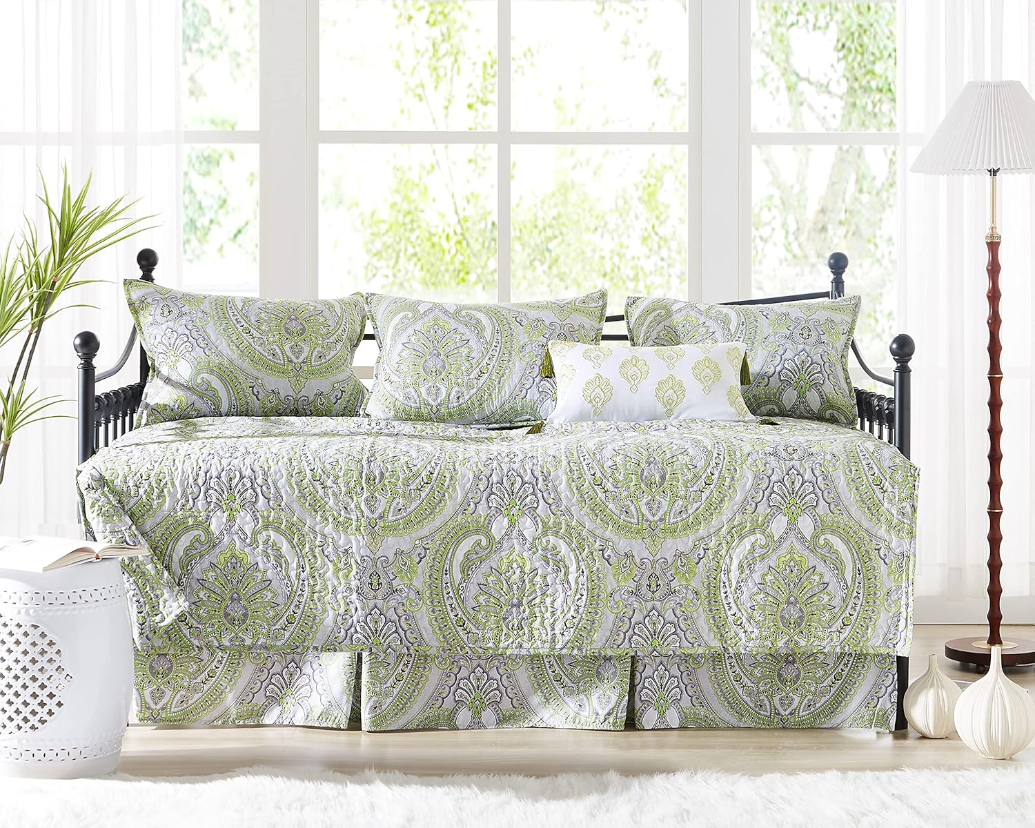 Southshore Fine Living Twin Daybed Comforter Set 6-Piece Boho Design