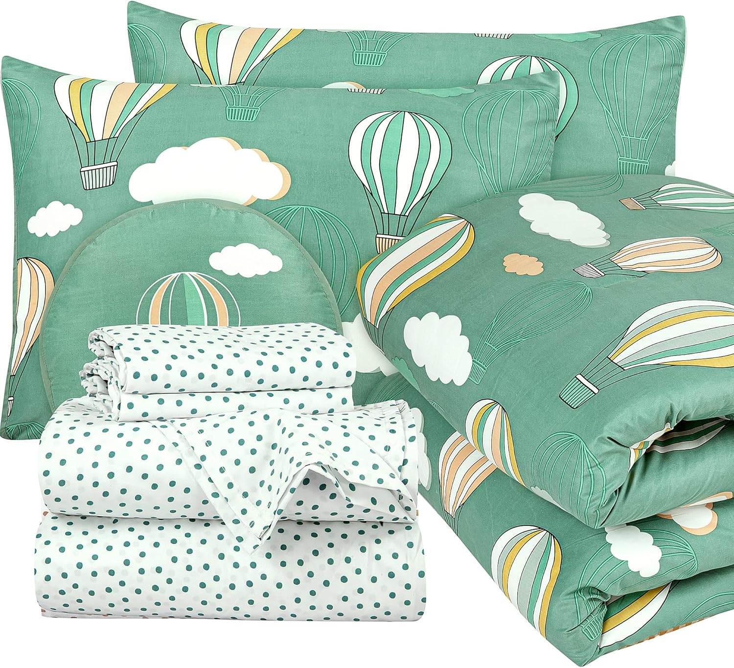 ROYALE LINENS Biab Printed Comforter Set Twin XL
