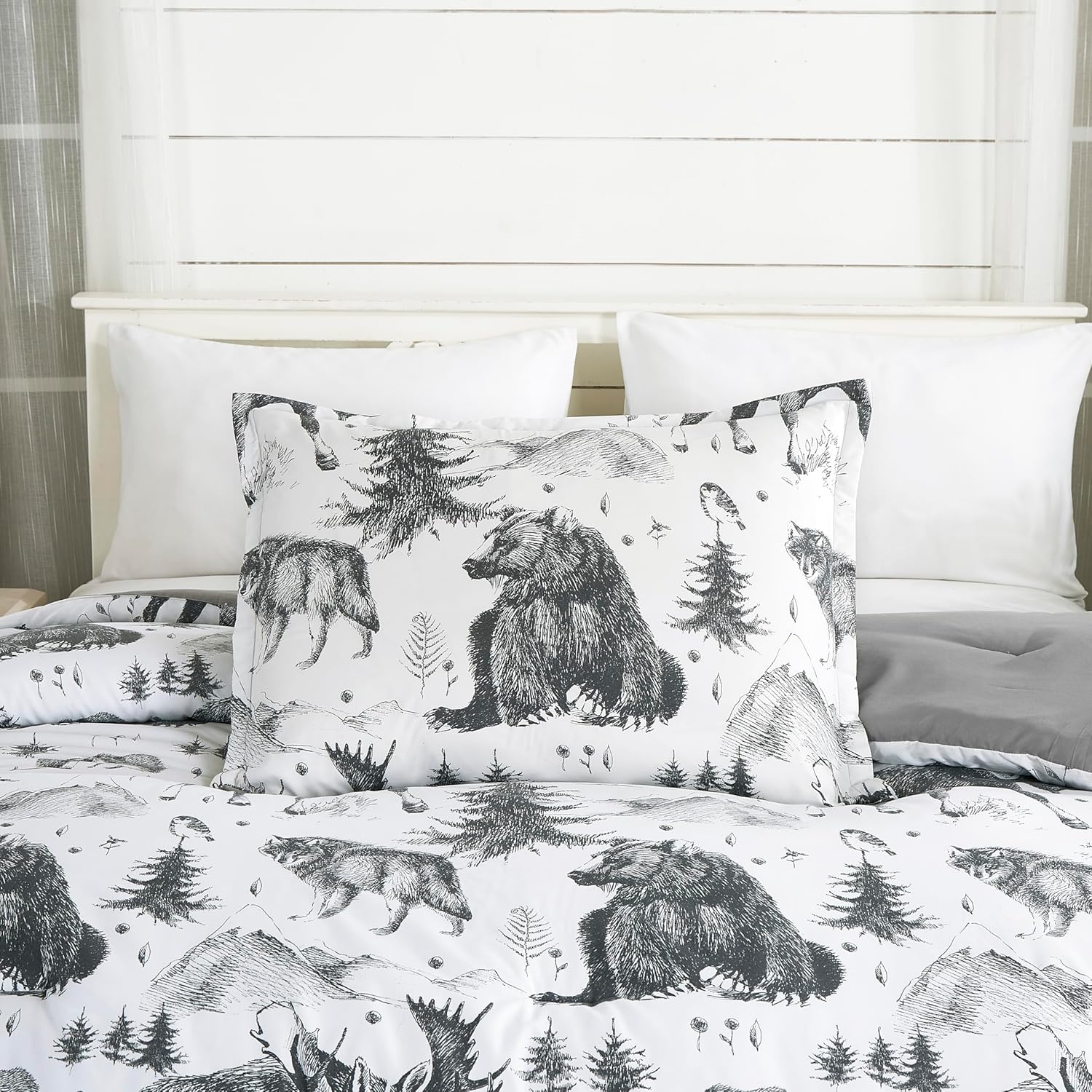 Chezmoi Collection Evans 3-Piece Southwestern Comforter Set King