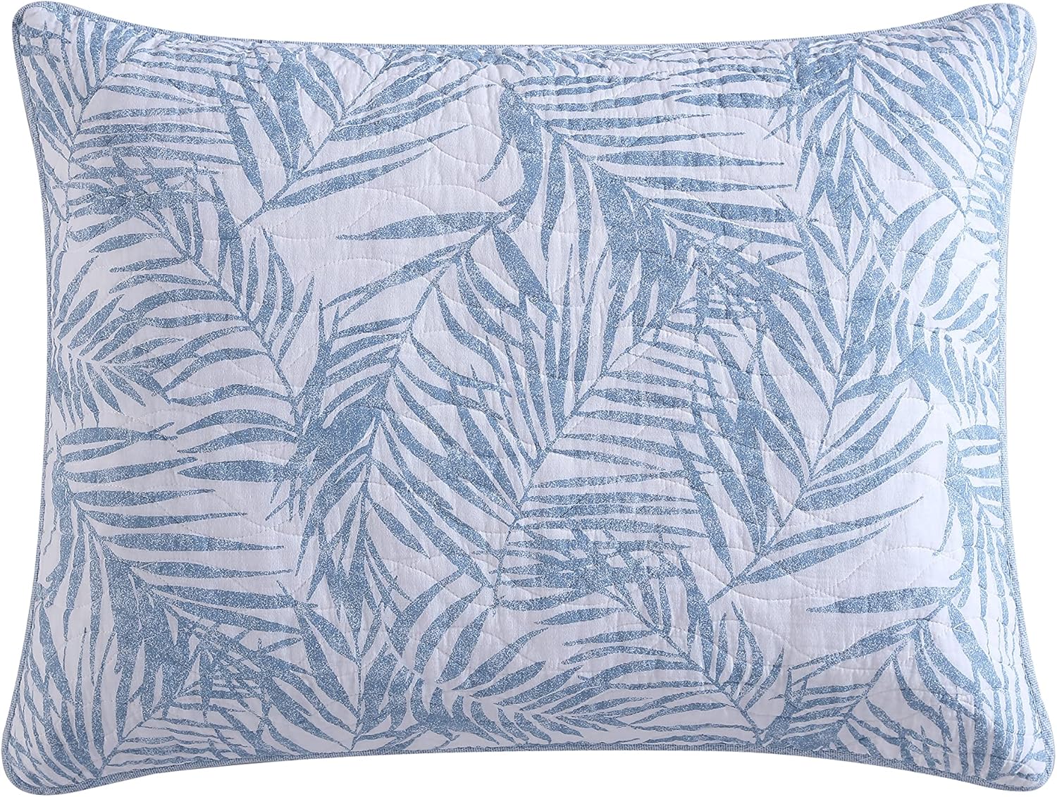 Tommy Bahama Twin Quilt Set in Medium Blue