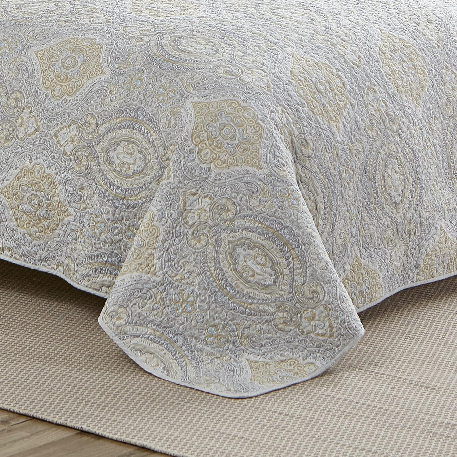 Tommy Bahama Twin Quilt Set Reversible Cotton