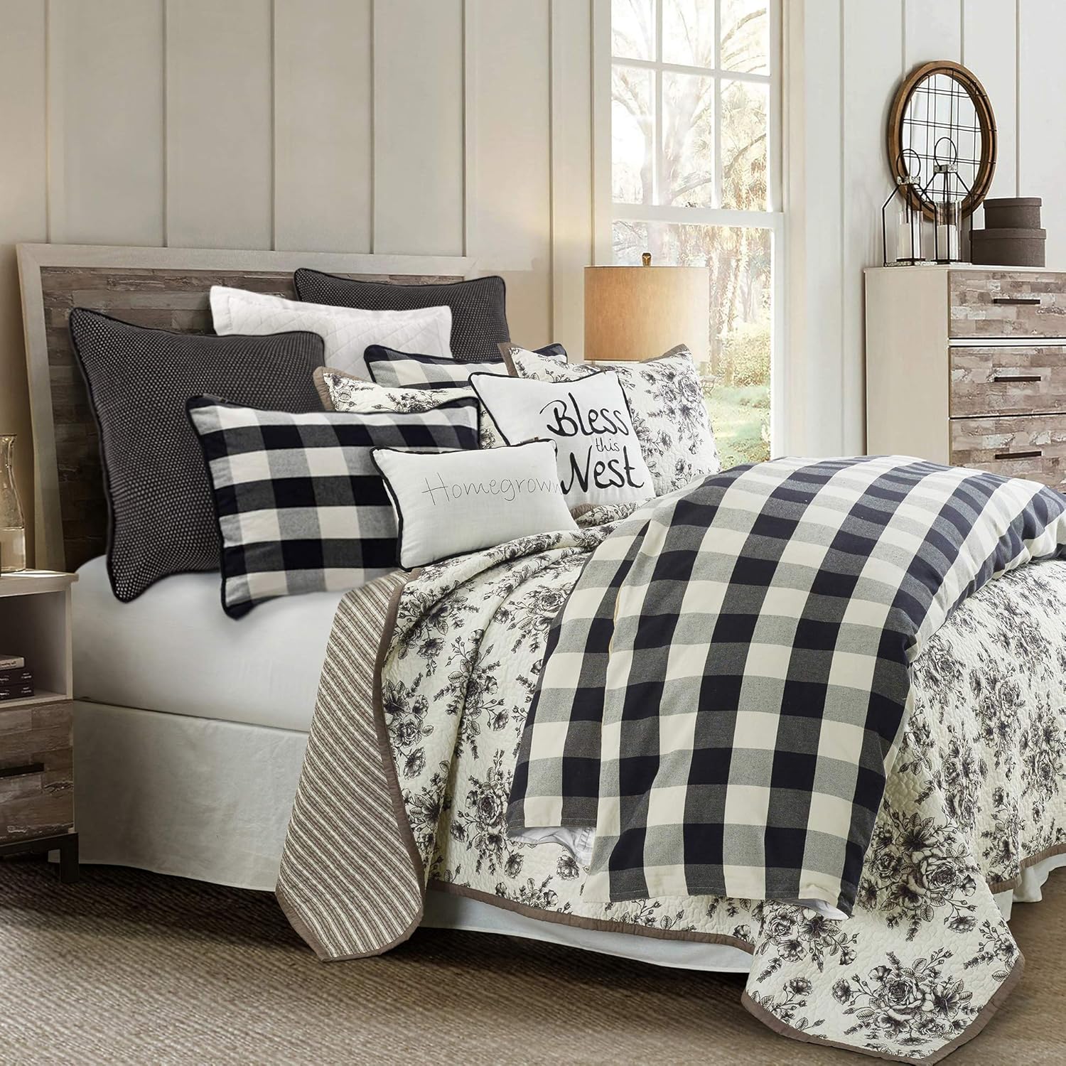 HiEnd Accents Camille 3 Piece Duvet Set 1