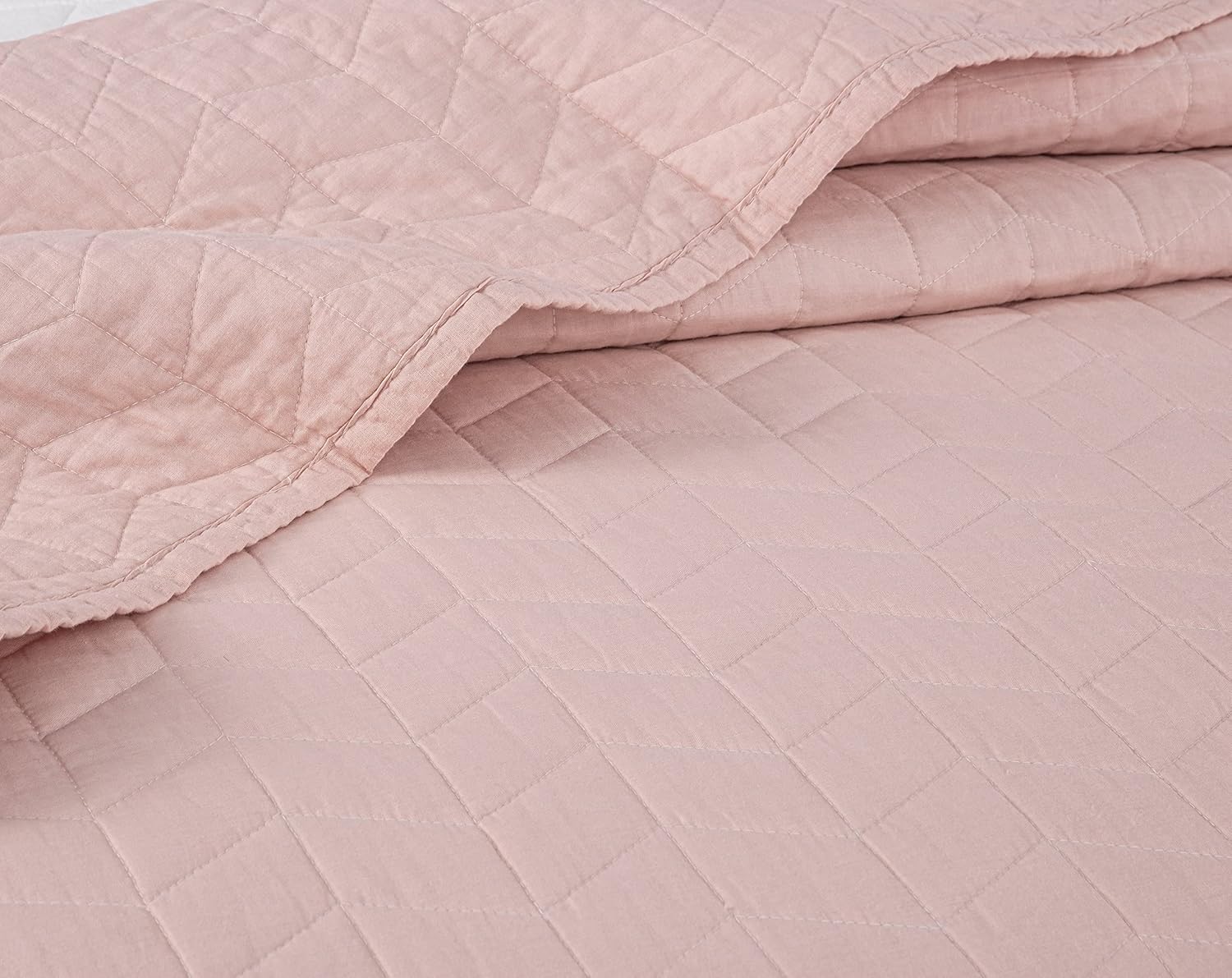 Chezmoi Madrid 3-Piece Cotton Quilt Set King Size