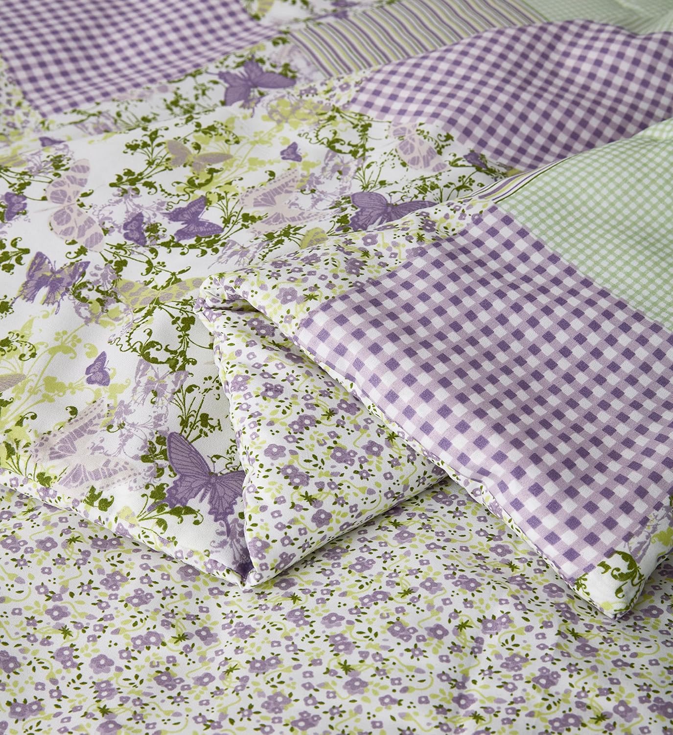 Chezmoi Collection Daisy 3-Piece Comforter Set