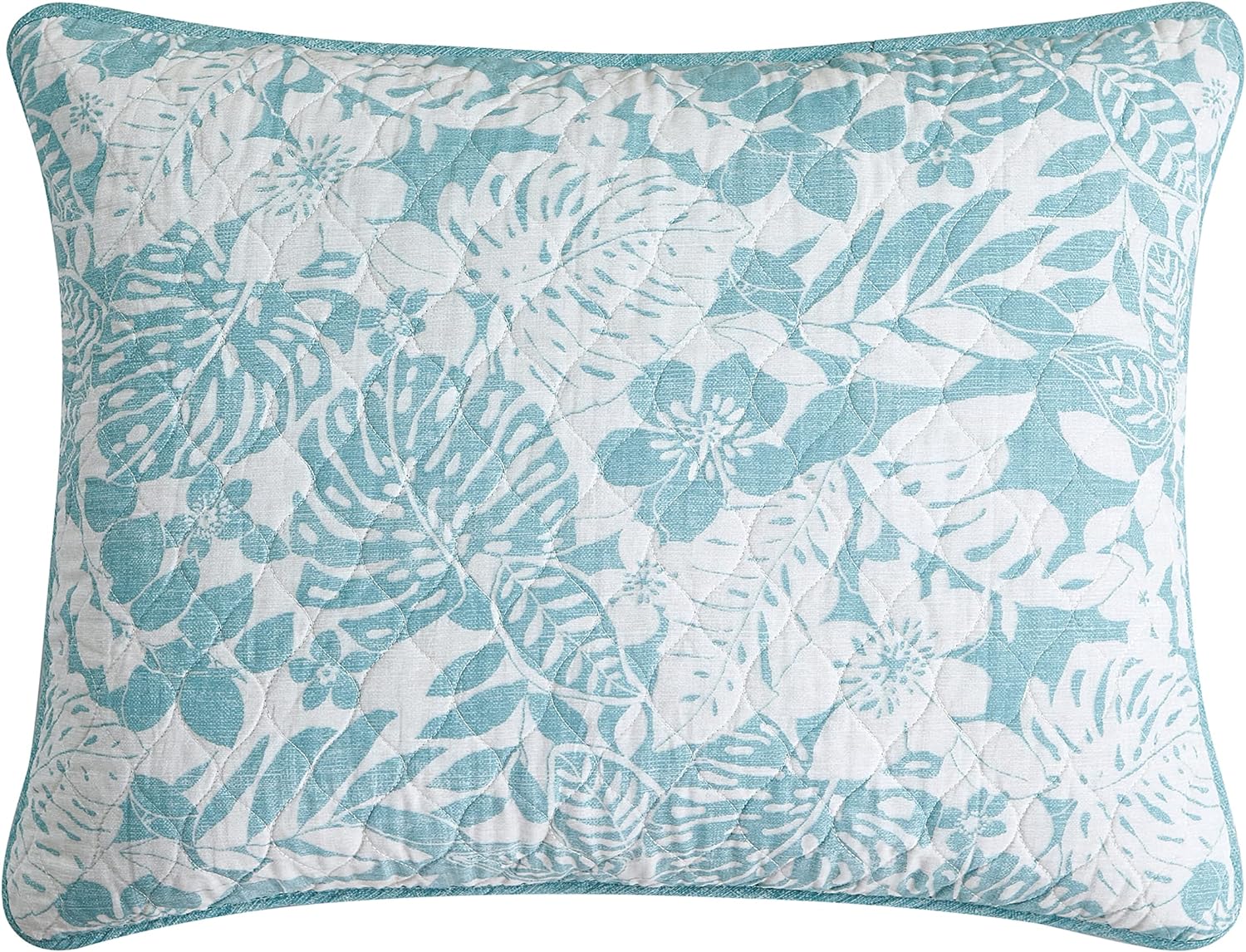 Tommy Bahama Quilt Set - Laguna Beach Aqua FullQueen