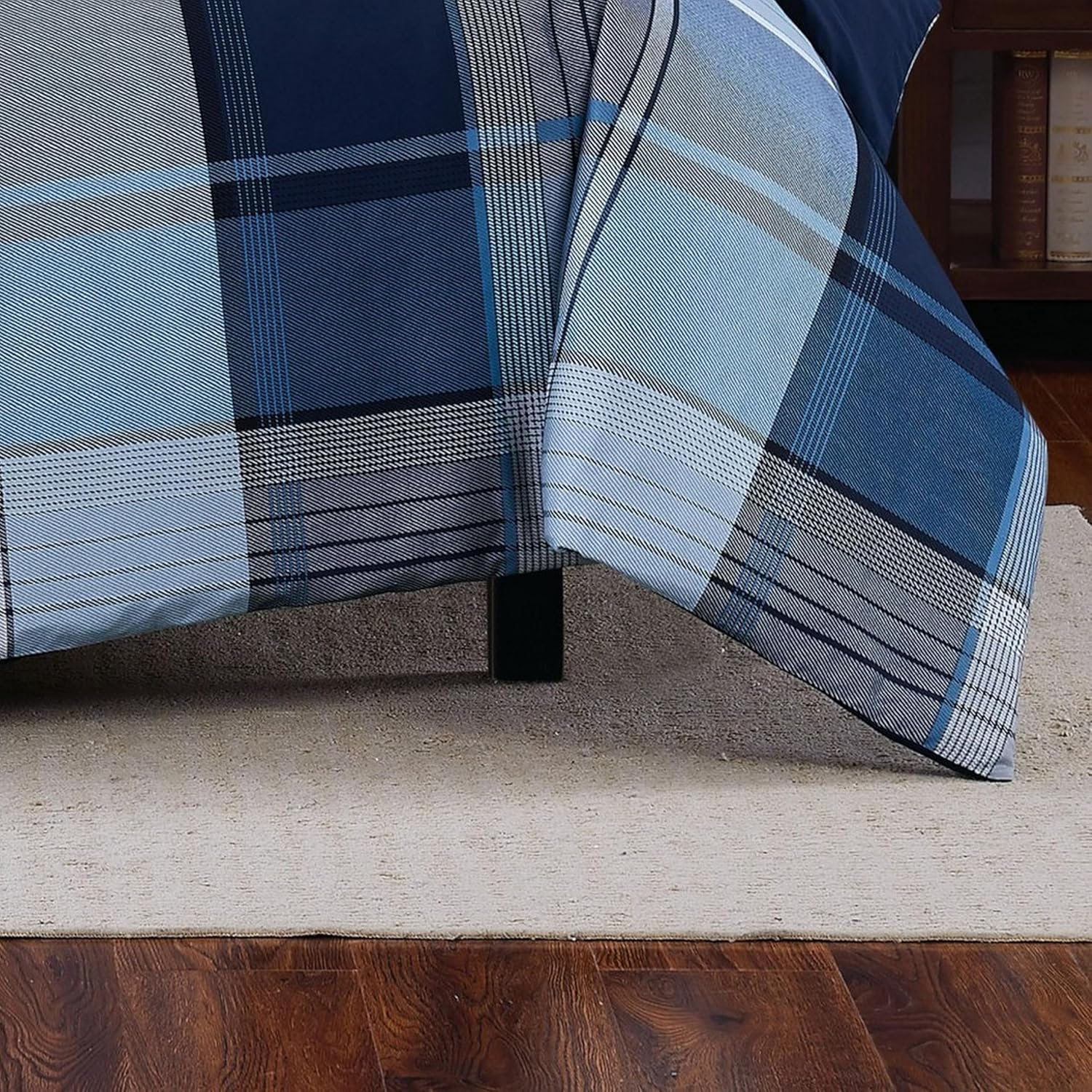 TRULY SOFT Trey Plaid Duvet Cover Set 1
