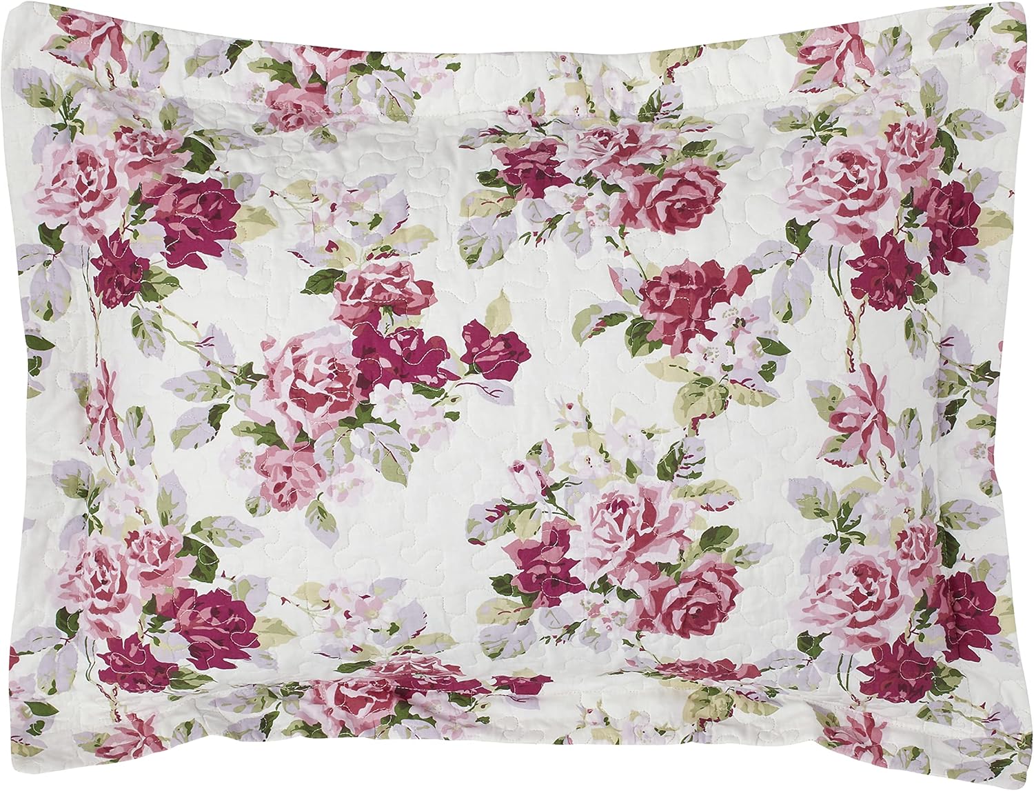 Laura Ashley King Quilt Set with Reversible Design