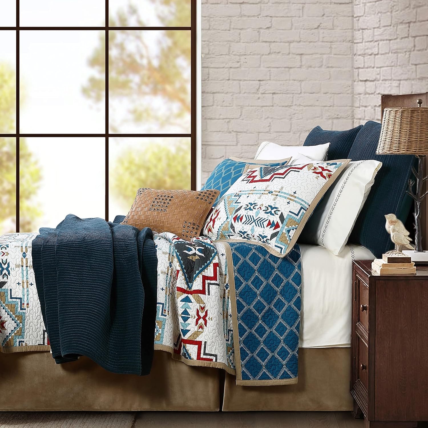 Paseo Road Spirit Valley Western Quilt Set 3 Piece