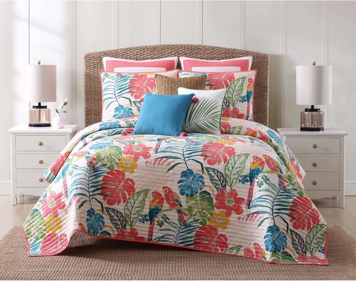 Coco Paradise Quilt Set Twin XL Multi 2 1