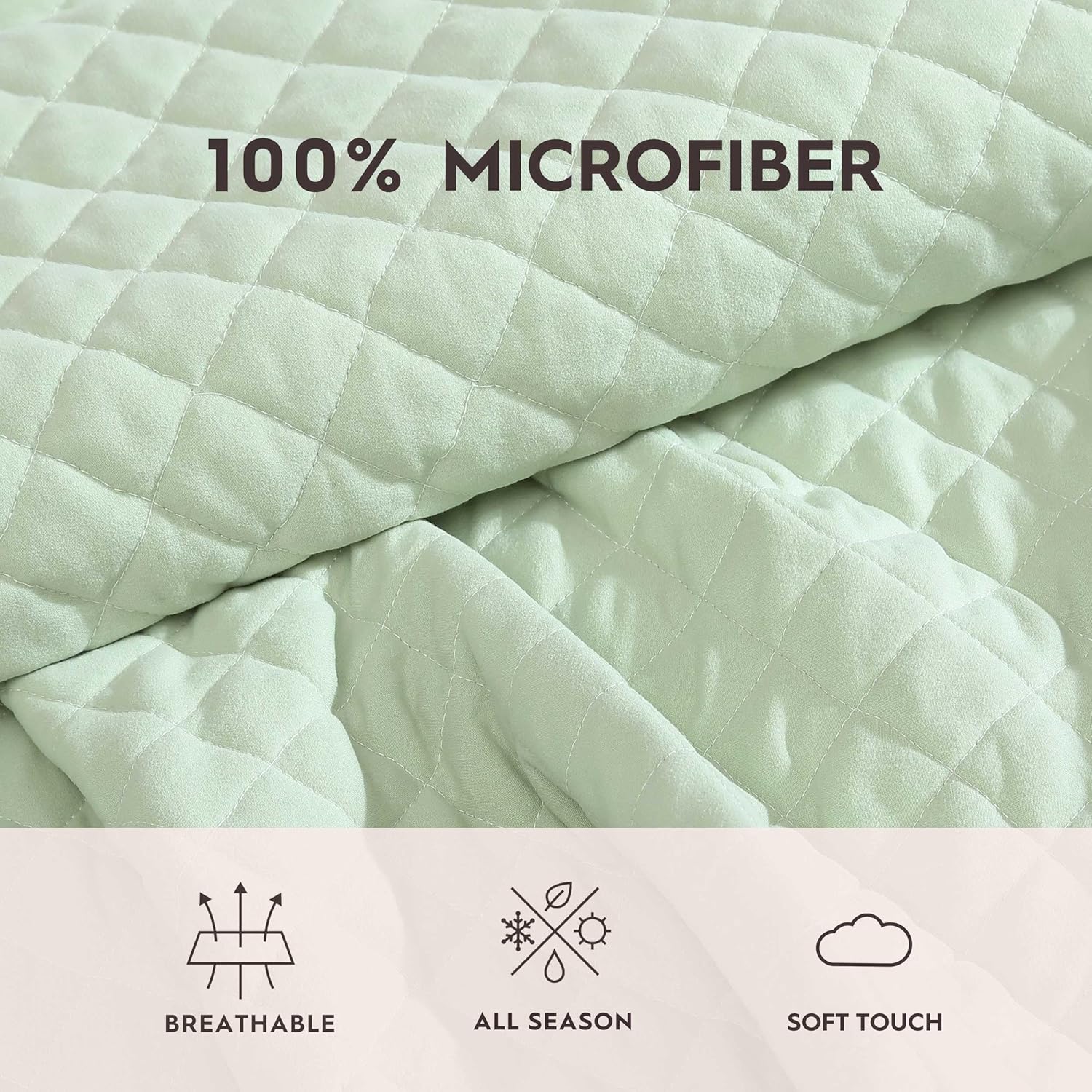 Laura Ashley Twin Quilt Set with Ruffled Sham