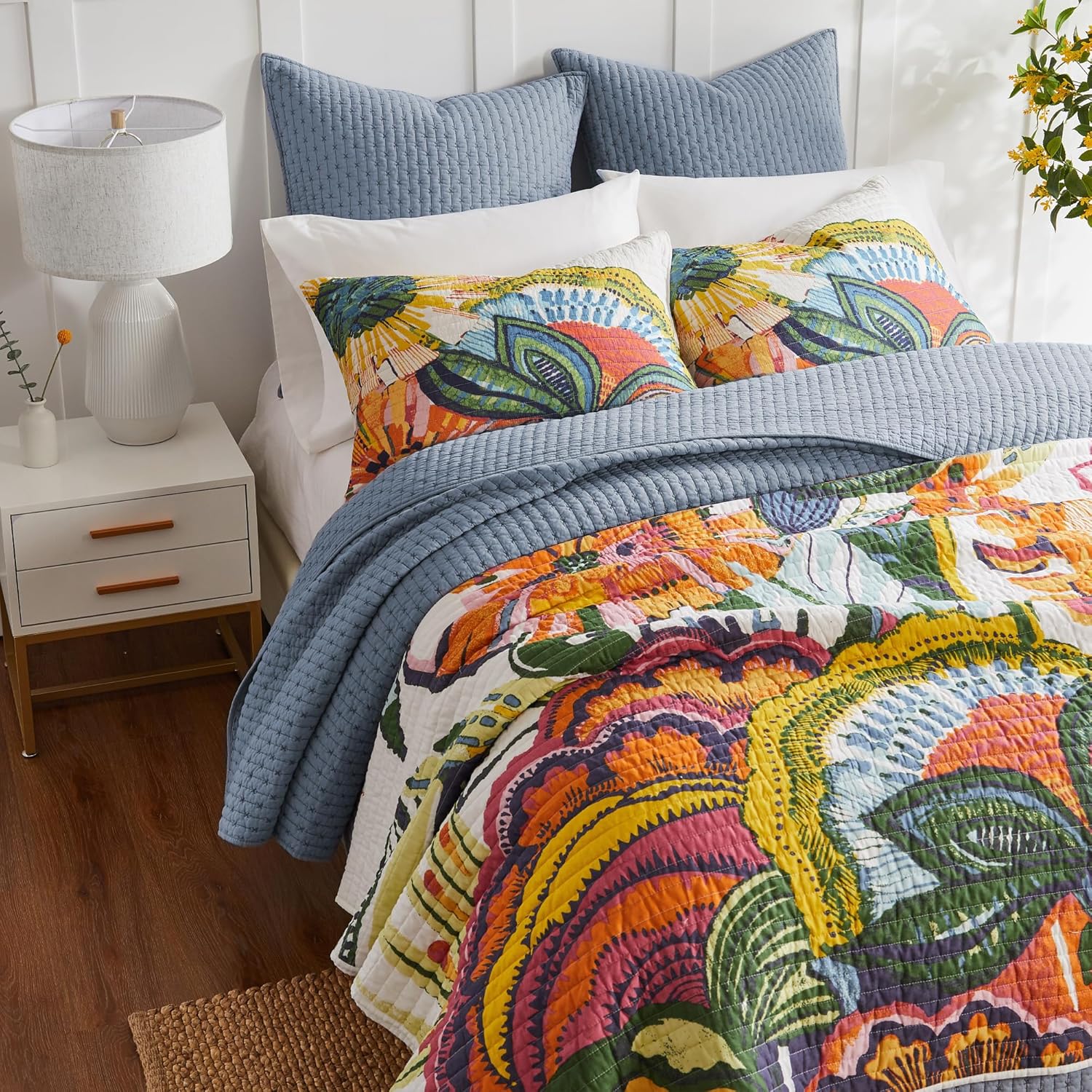 Levtex Home Grandiflora Garden Quilt Set 1