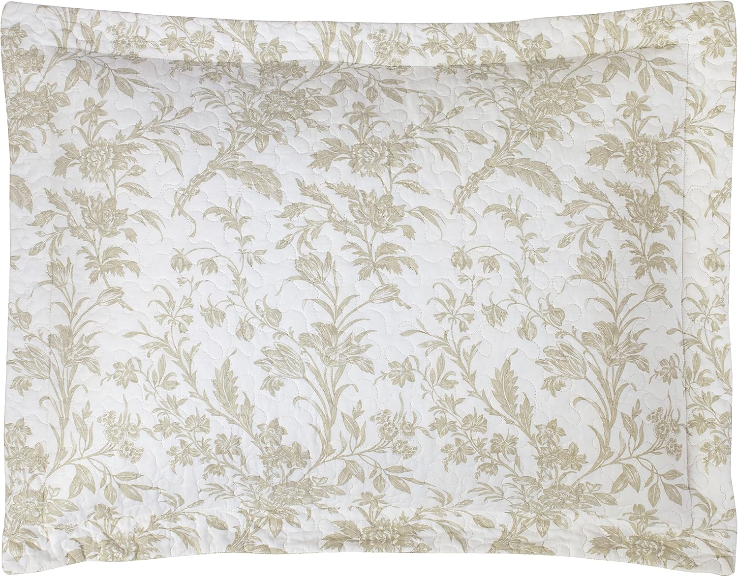 Laura Ashley Home Twin Quilt Set with Matching Sham