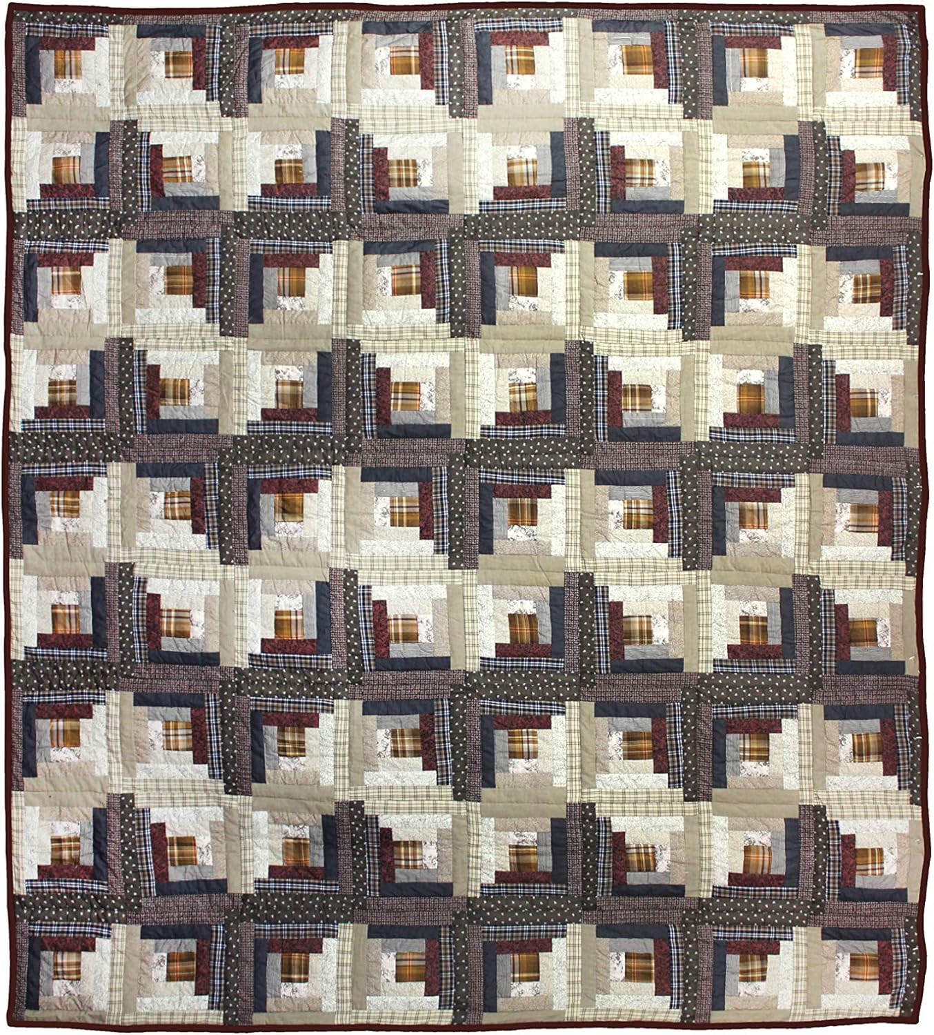 Patch Magic Heritage Log Cabin Quilt Set