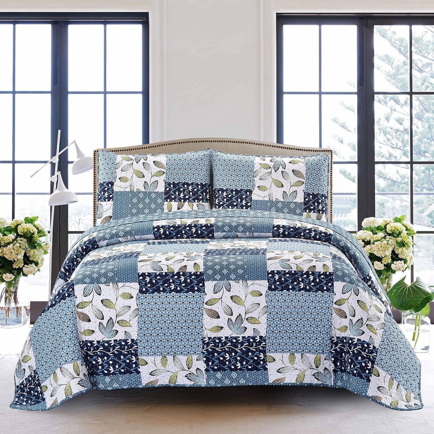SLPR Pacific Coast Quilt Set - Twin Size with 1 Sham