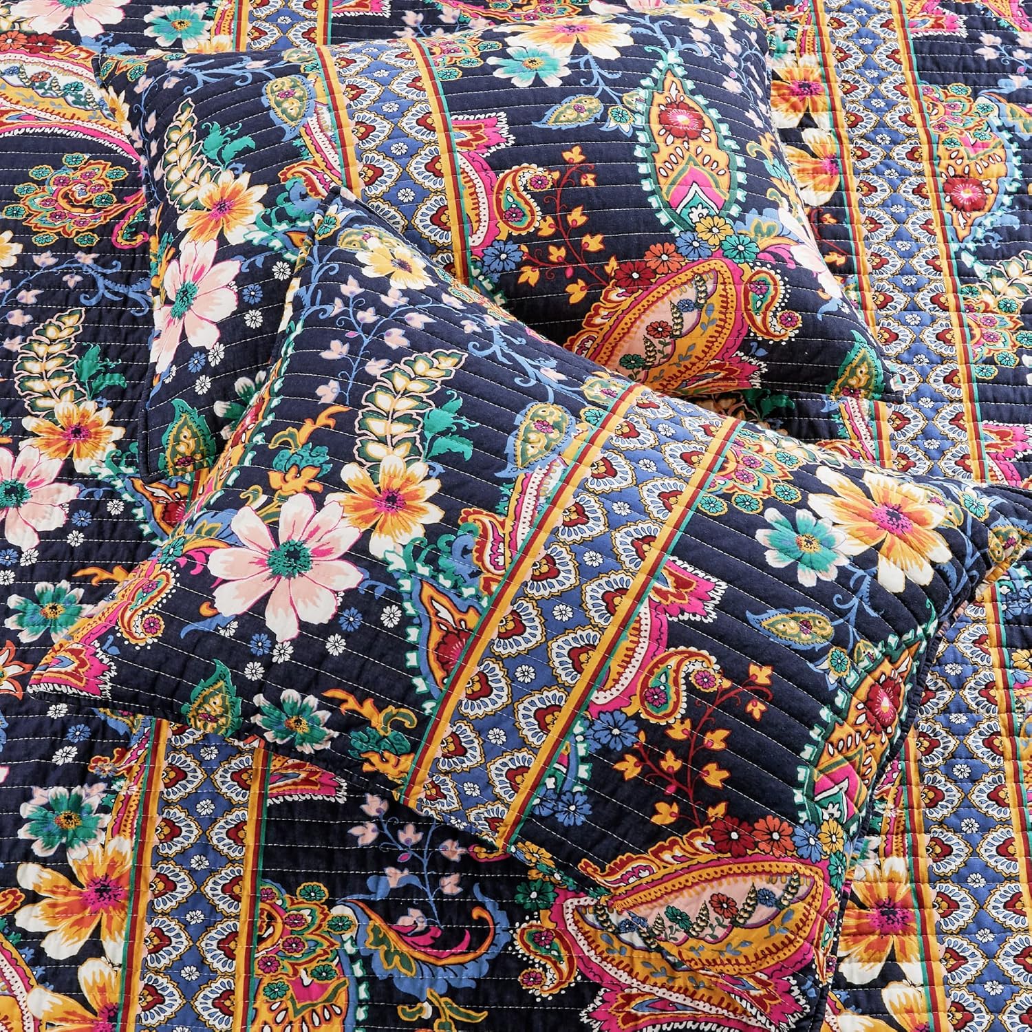 Levtex Home Bertelli Navy Quilt Set