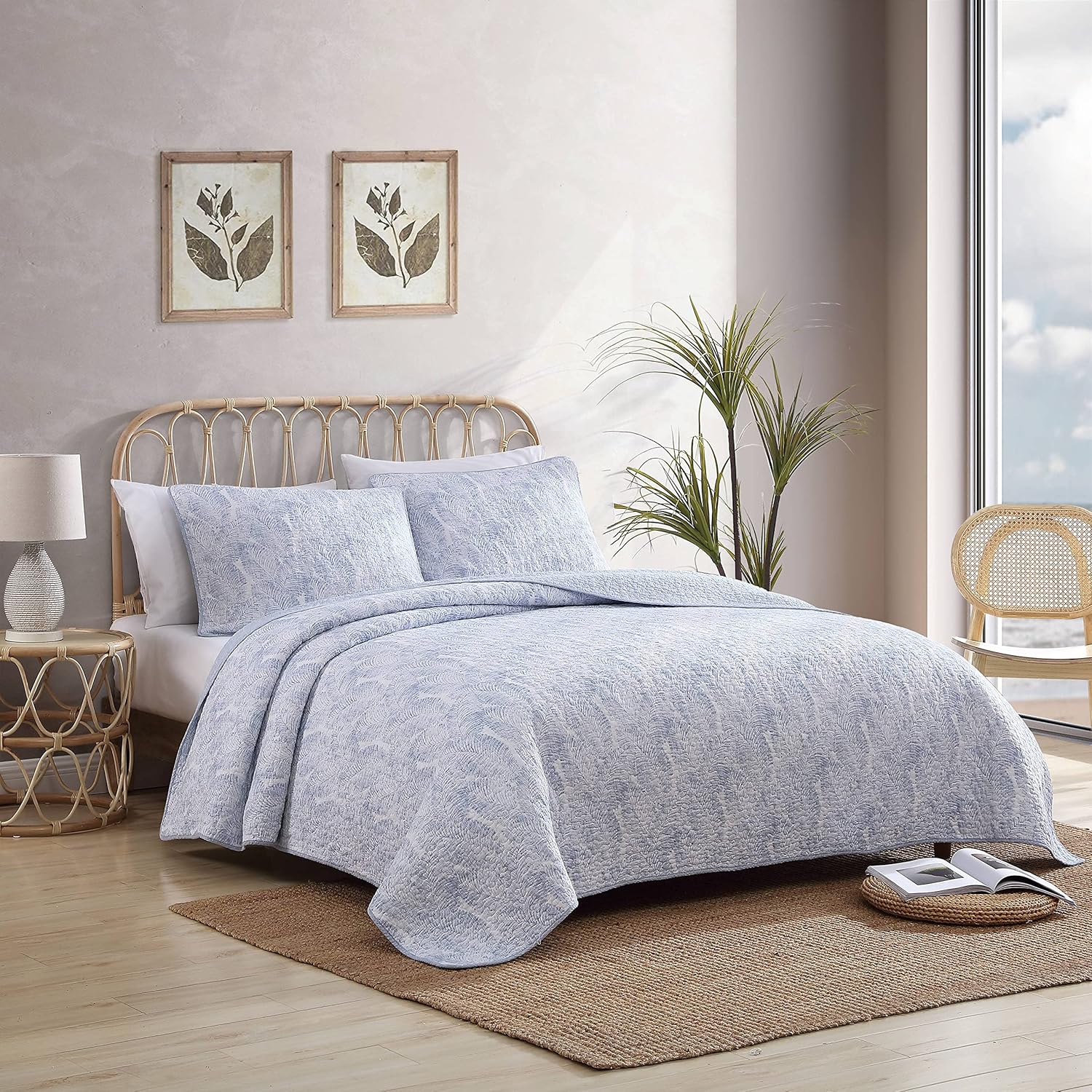 Tommy Bahama Twin Quilt Set with Matching Sham