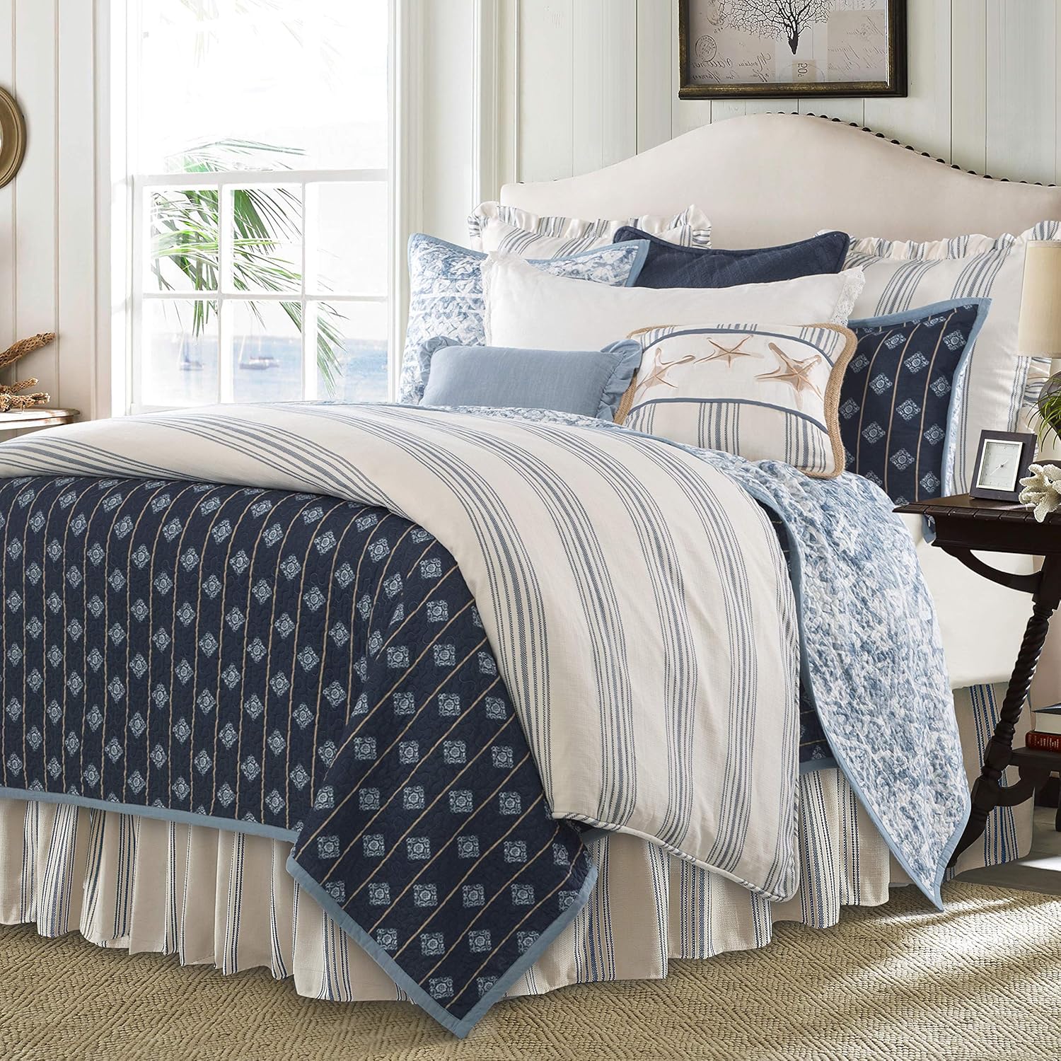 HiEnd Accents Prescott Farmhouse Bedding 3-Piece Set