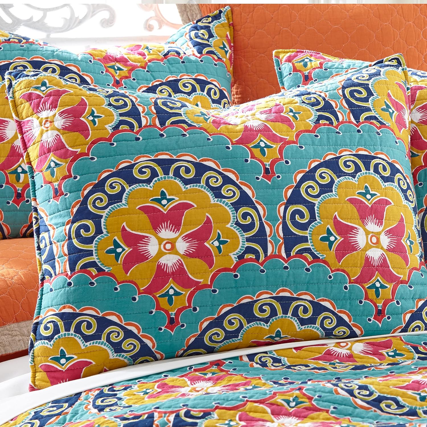 Levtex Home Amelie King Cotton Quilt Set