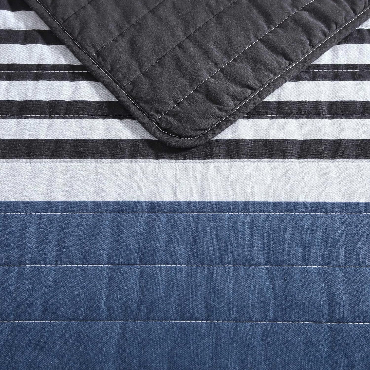 Nautica Twin Quilt Set - Reversible Cotton Bedding